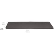 ULTIMAX Yoga Mat, Fitness & Exercise Mat Classic 10mm Thick Yoga and Exercise Mat NBR Non-Slip and Durable for Workout Eco Friendly/Home Gym Fitness Mat for Training Yoga Pilates- Black