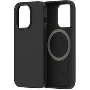 Protect Silicon Magsafe Case Black With Screen Protector iPhone 14 Pro Max