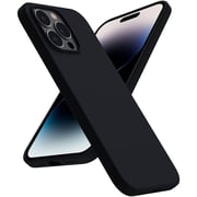 Protect Magsafe Silicon Case Black With Screen Protector iPhone 14 Pro