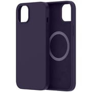 Protect Magsafe Silicon Case Purple With Screen Protector iPhone 14 plus