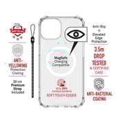 Baykron Magsafe Case Clear iPhone 14 Plus