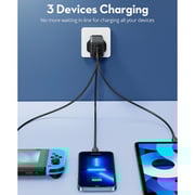 Ravpower 3-Port Wall Charger Black