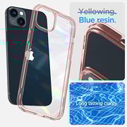 Spigen Ultra Hybrid designed for iPhone 14 Plus case cover - Rose Crystal