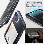 Spigen Crystal Slot designed for iPhone 14 case cover (2022) - Crystal Clear