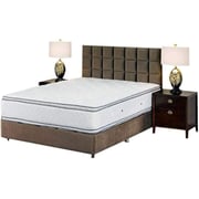 Galaxy Design Monaco Padding Layer Gel Infused Foam Pocket Spring Box Top Mattress White Color Single Size L x W x H 190 x 90 x 28 cm Model - GDF-19090-5 Year Full Warranty.