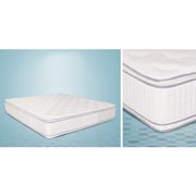 Galaxy Design Monaco Padding Layer Gel Infused Foam Pocket Spring Box Top Mattress White Color Single Size L x W x H 190 x 90 x 28 cm Model - GDF-19090-5 Year Full Warranty.