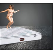 Galaxy Design Monaco Padding Layer Gel Infused Foam Pocket Spring Box Top Mattress White Color Single Size L x W x H 190 x 90 x 28 cm Model - GDF-19090-5 Year Full Warranty.