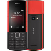 نوكيا 5710 XpressMusic 128 ميجابايت أسود / أحمر 4G ثنائي الشريحة هاتف ذكي