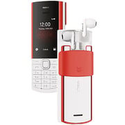 Nokia 5710 XpressMusic 128MB White/Red 4G Dual Sim Smartphone