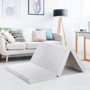 Galaxy Design Folding Medical Mattress Color White Single Size L x W x H 190 x 180 x 7 cm Model - GDF-190180 - 2 Year Full Warranty.