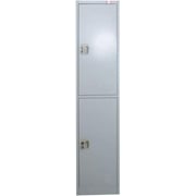 Galaxy Design Double Door Metal Locker Cabinet With Plastic Handle Grey Color Size L x W x H 40 x 45 x 183 cm Model - GDF-2T.
