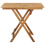 فيداكسل طاولة حديقة قابلة للطي 90x90x75 سم من خشب الأكاسيا الصلب