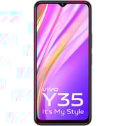 Vivo Y35 128GB Smartphone Agate Black 4G Dual Sim Smartphone