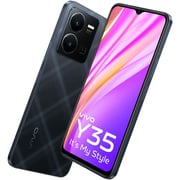 Vivo Y35 128GB Smartphone Agate Black 4G Dual Sim Smartphone