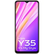 Vivo Y35 128GB Smartphone Dawn Gold 4G Dual Sim Smartphone