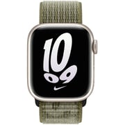 Apple Watch Nike Sport Loop 41mm Sequoia/Pure Platinum – Middle East Version
