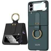 Max & Max Ring Design Case Black Galaxy Z Flip 4