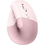 Logitech Lift Vertical Ergonomic Mouse Rose
