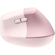 Logitech Lift Vertical Ergonomic Mouse Rose