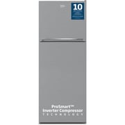 Beko 550L Top Mount Refrigerator, NeoFrost Dual Cooling, Silver - RDNT550XS
