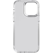 Tech21 Evo Clear designed for iPhone 14 Pro case cover with 12 feet Multi Drop Protection - Clear