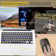 HXSJ T30 2.4ghz Wireless Rechargeable Mouse 3600dpi Optical Office Business Rgb Gaming Mouse With Usb Receiver For Computer Laptop Pc