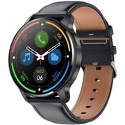 Xcell XL-WATCH-ELITE-2 Smartwatch Black With Black Leather Strap