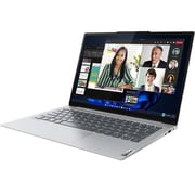 Lenovo ThinkBook 13s G4 IAP (2022) Laptop - 12th Gen / Intel Core i7-1260P / 13.3inch WUXGA / 512GB SSD / 16GB RAM / Shared Intel Iris Xe Graphics / Windows 11 Pro / English & Arabic Keyboard / Grey / Middle East Version - [21AR002SAX]