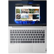 Lenovo ThinkBook 13s G4 IAP (2022) Laptop - 12th Gen / Intel Core i7-1260P / 13.3inch WUXGA / 512GB SSD / 16GB RAM / Shared Intel Iris Xe Graphics / Windows 11 Pro / English & Arabic Keyboard / Grey / Middle East Version - [21AR002SAX]