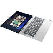 Lenovo ThinkBook 13s G4 IAP (2022) Laptop - 12th Gen / Intel Core i7-1260P / 13.3inch WUXGA / 512GB SSD / 16GB RAM / Shared Intel Iris Xe Graphics / Windows 11 Pro / English & Arabic Keyboard / Grey / Middle East Version - [21AR002SAX]