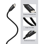 S-TEK [2M/6Ft]USB C to USB C Cable 100W (20 Gbps), USB GEN 3.2 Cable 2 x 2 supports PD Fast Charge and Ultra HD Video Output at 4K 60 Hz, USB C Cable for MacBook, Laptops iPad, Samsung and more.