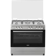 Admiral Gas Cooker 60*90 Button Ignition Cast Iron ADGC9060SF Silver