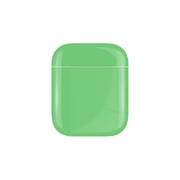 Caviar Customized Airpods 2nd Gen Automotive Grade Scratch Resistant Paint Mint Green Glossy