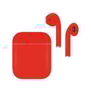 Caviar Customized Airpods 2nd Gen Automotive Grade Scratch Resistant Paint Red Matte