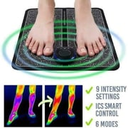 ULTIMAX EMS Leg Reshaping Foot Massager, Relaxes Your Feet for Home and Office Use, Folding Portable Feet Massage Machine,9 Intensity Levels