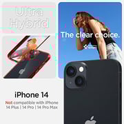 Spigen Ultra Hybrid designed for iPhone 14 case cover - Red Crystal