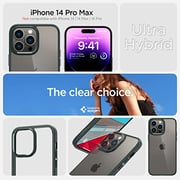 Spigen Ultra Hybrid designed for iPhone 14 Pro Max case cover - Abyss Green