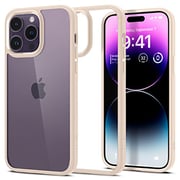 Spigen Ultra Hybrid designed for iPhone 14 Pro case cover - Sand Beige