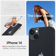 Spigen Ultra Hybrid designed for iPhone 14 case cover - Sand Beige