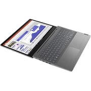 Lenovo V15 Business And Professional Laptop 10th Gen Core i3-10110U 2.10GHz 12GB 1TB HDD+128GB SSD Intel UHD Graphics Windows 10 15.6inch HD Grey English/Arabic Keyboard International Version- Customized