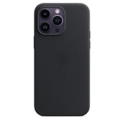 Apple Leather Case Mppm3Z Midnight With Magsafe For iPhone 14 Pro Max