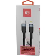 Heatz Lightning Cable 1m Black