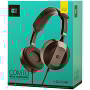 Heatz ZG26 Wired On Ear Headset Black