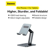 Baseus Biaxial Foldable Desktop Tablet Stand Grey