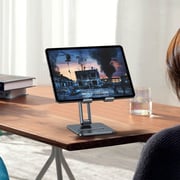 Baseus Biaxial Foldable Desktop Tablet Stand Grey