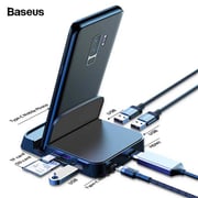 Baseus Mate Smart Type C HUB Docking Station 7 Port PD 100W