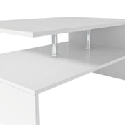 vidaXL Coffee Table Engineered Wood 90x59x42 cm White