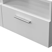 vidaXL TV Cabinets 2 pcs Engineered Wood 95x35x36 cm White