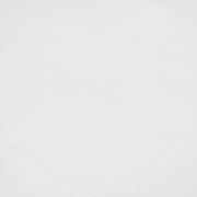 vidaXL Garden Table White 220x90x72 cm Plastic Rattan Look
