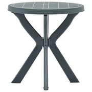 vidaXL Bistro Table Green 70 cm Plastic